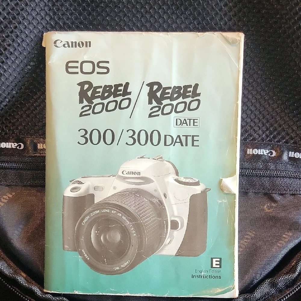 Canon EOS Rebel 2000 Silver Camera Lot